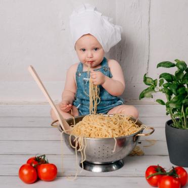 spaghettishooting mit mädchen